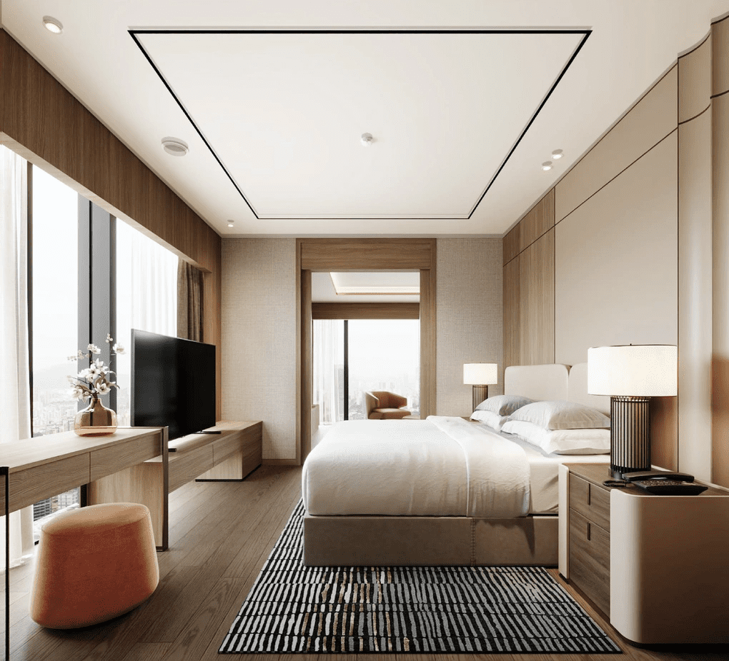 Không gian phòng ngủ sang trọng tại M Landmark Residences Đà Nẵng